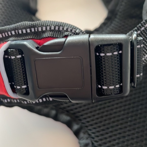Adjustable Reflective Dog Harness Red Sizes L - Picture 7 of 11
